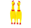 PSK Jumbo Size Natural Rubber Squeaky Chew Chicken Toy for Dog Large Size PSK