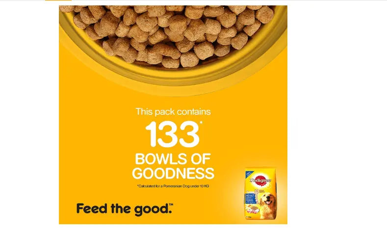 Pedigree chicken and sales vegetables 15kg price