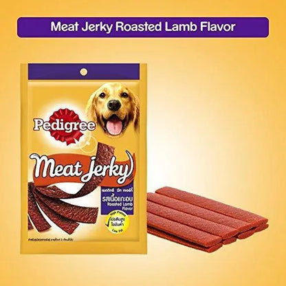 Pedigree Dog Treats Meat Jerky Stix, Lamb, 80 g (Pack of 12) Pedigree
