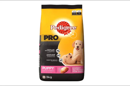 Pedigree Pro Expert Nutrition Dry Food for Large Breed Puppy Dogs, 3 kg Amanpetshop-