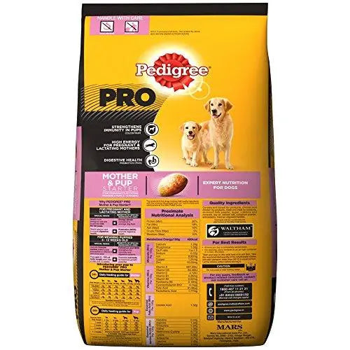 Pedigree Pro Expert Nutrition Dry Food, Starter Mother and Pup for Dogs, 10 kg Amanpetshop-