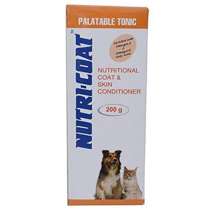 Petcare NUTRI Coat Nutritional Coat and Skin Conditioner (200 gm) pack of 2 Pet Care