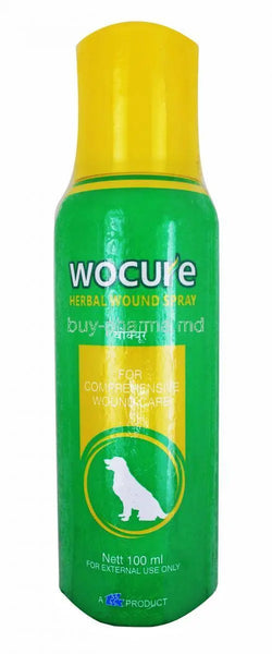 Petocure herbal wound spray for dogs and cats pack of 2 Amanpetshop