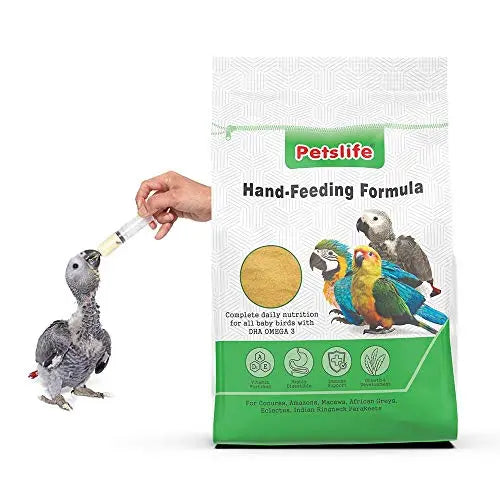 Petslife Hand Feeding Formula Baby Bird Food (1kg) Amanpetshop