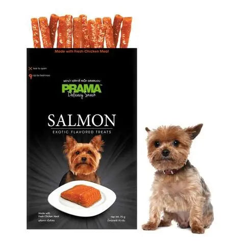Prama Salmon Dog Treats, 70gm Amanpetshop