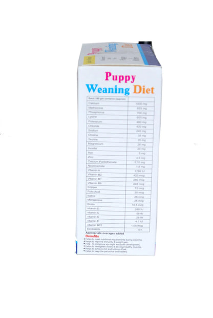 Puppy Weaning Diet By Jacky Treats for new born puppies and kittens 300g Amanpetshop