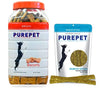 Purepet Treat Combo Offer - Chicken Flavor Biscuit Jar (2 x 455g) + Munchy Sticks, Chicken Flavor (2 x 400g) - Pack of 4 Amanpetshop