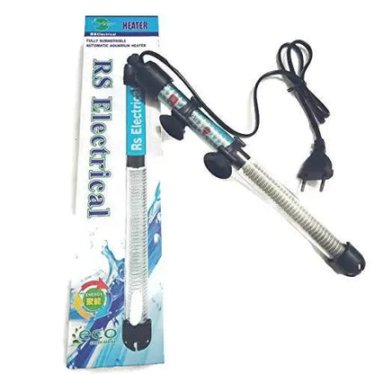 RS Electrical Fully Automatic 100 Watts High Glass Aquarium Heater with Standby Light Indicator and auto on/Off Facility Imported RS Electrical