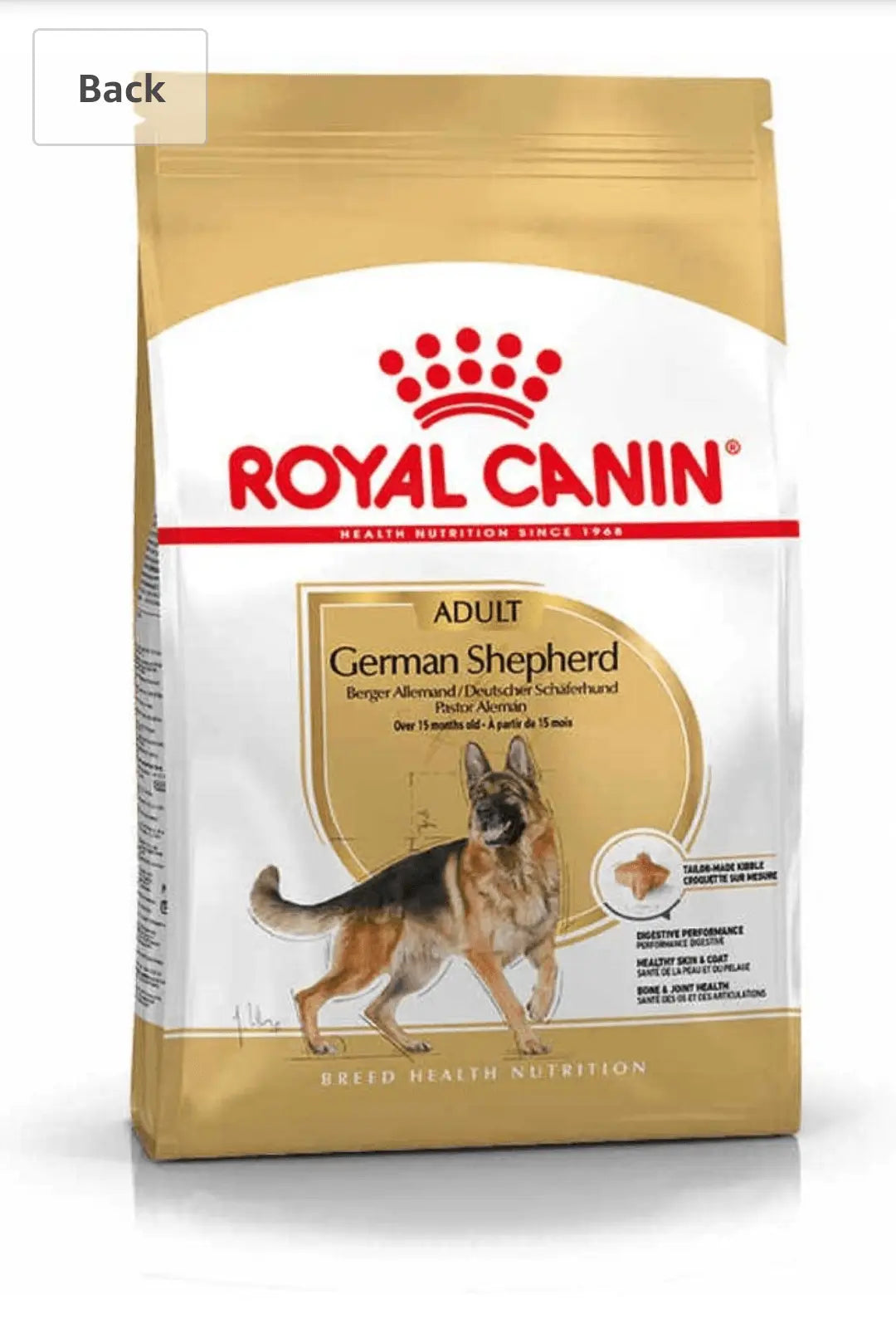 Royal Canin German Shepherd Adult, 3 kg get 400g food free Amanpetshop