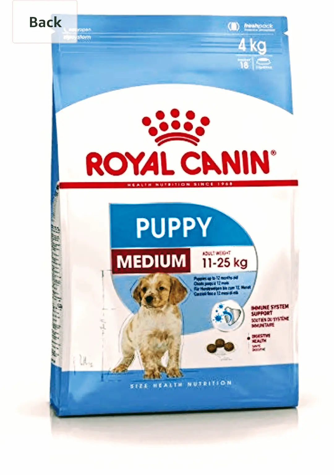 Royal Canin Medium puppy, 4 kg Amanpetshop