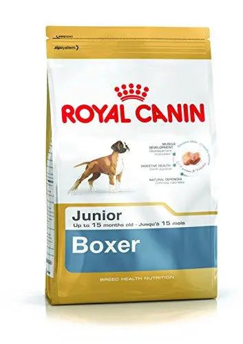 Royal Canin breed health nutriton Boxer 3kg Junior dog food Amanpetshop-