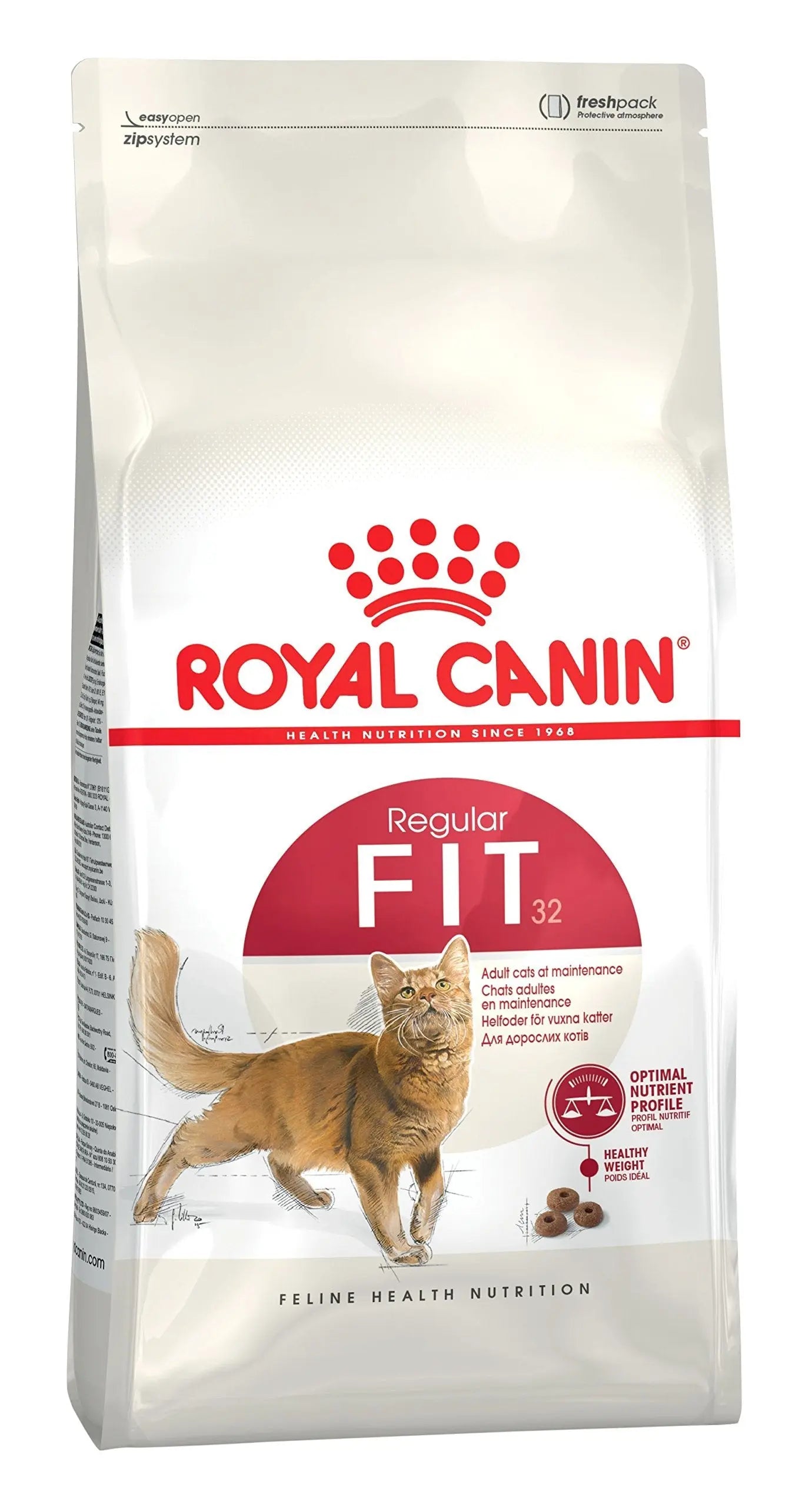 Royal Canin Regular Fit 32 Cat Food, 4 kg Amanpetshop