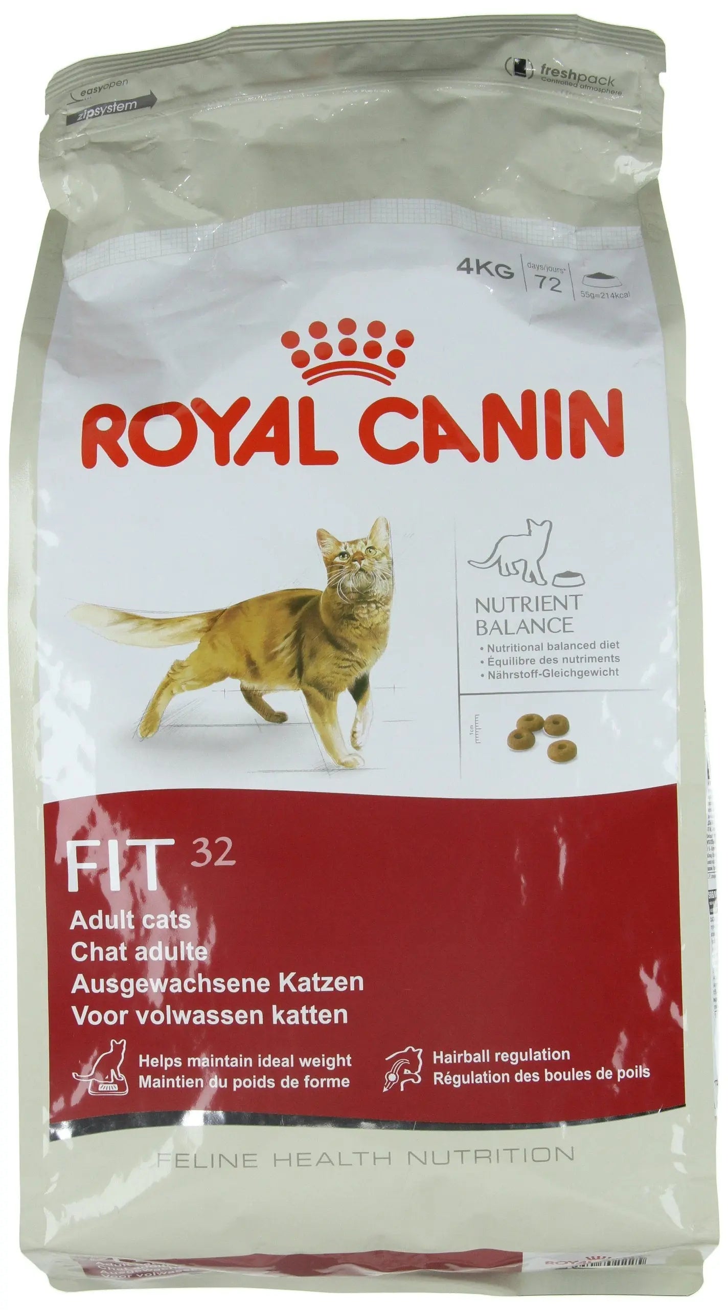 Royal Canin Regular Fit 32 Cat Food, 4 kg Amanpetshop