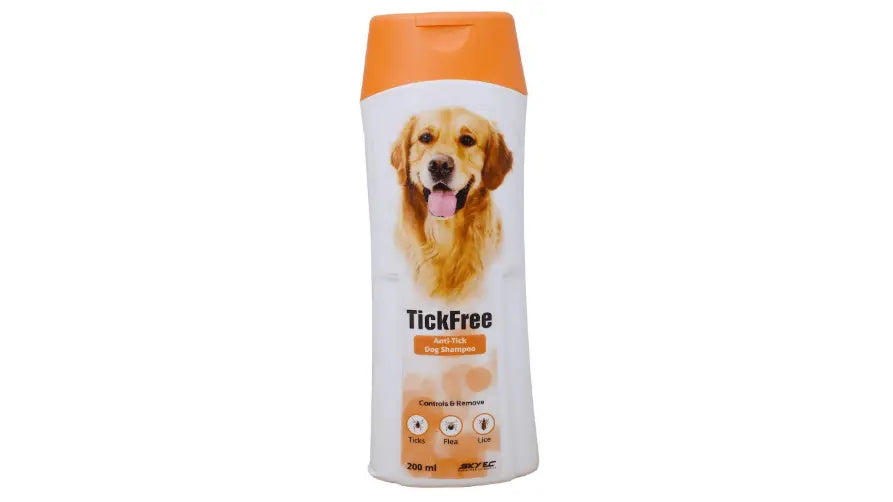 SKY EC TickFree Anti tick Dog Shampoo (200 ml) Amanpetshop