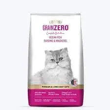 Signature Grain Zero Persian & Long Coat Cat Food - 1.2 kg Ocean Fish Sardine & Mackerel ZUIM