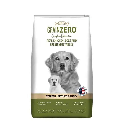 Signature Grain Zero Starter Mother & Puppy Dog Dry Food - 1.2 kg Pack of 1 Amanpetshop-