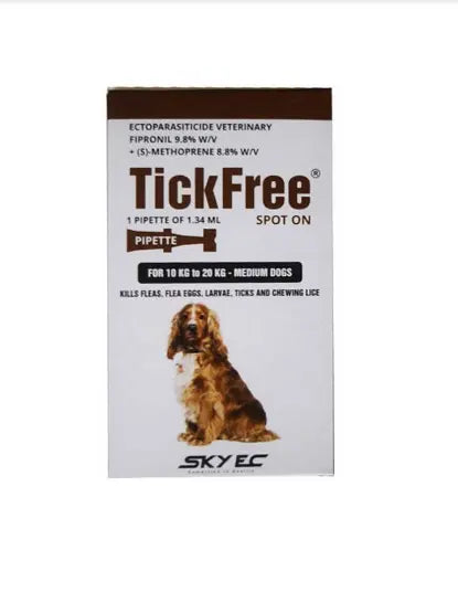 Sky Ec Tick Free Spot on | Dogs 10 - 20 KG | 1.34 ML Amanpetshop