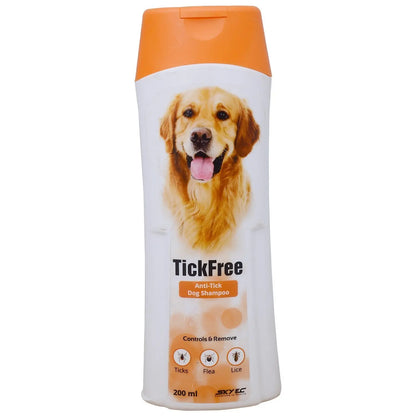 Sky Ec Tick-free Shampoo for Dogs (200 ml) Amanpetshop
