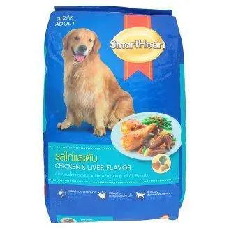Smart Heart Adult Dog Food Dry Chicken and Liver, 3 kg Smart Heart