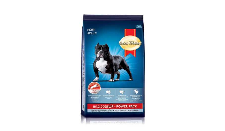 Smart Heart Adult Dog Food Dry Power Pack, 3 kg Amanpetshop