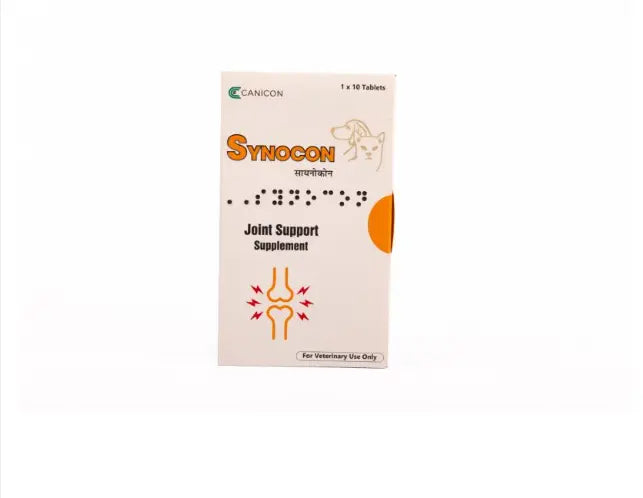 Synocon Synocon Joint Support Supplement For Pets (1 X 10 Tablets) - – Amanpetshop-