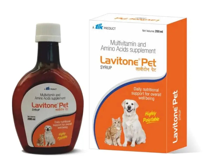 Ttk Lavitone Pet Syrup for Dogs& Cats -200 ml by Fifozone Fifozone