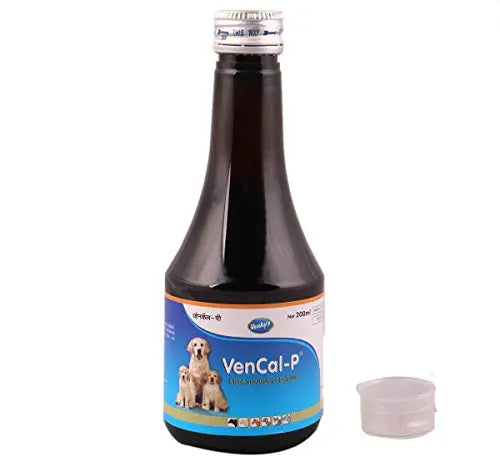 Venky's VenCal P Calcium Supplement - 200 ml by Jolly and Cutie Pets Venky's