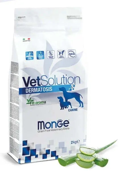 Vet Solution Canine-Dermatosis 2kg (Dietetic Food for Dogs Skin) all4pets