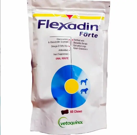 Vetoquinol Flexadin Forte 60 chews for dogs Amanpetshop-