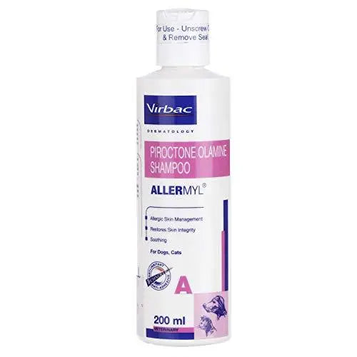 Virbac Allermyl Shampoo for Dogs and Cats - 200ml aman