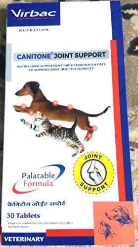 Virbac Canitone Joint Support Tablet - Pack of 30 Tablets Amanpetshop