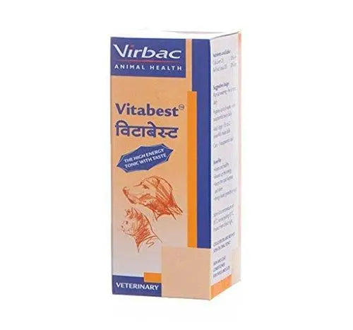 Virbac Vitabest Natural Vitamin Supplement for Dogs 150ml Amanpetshop