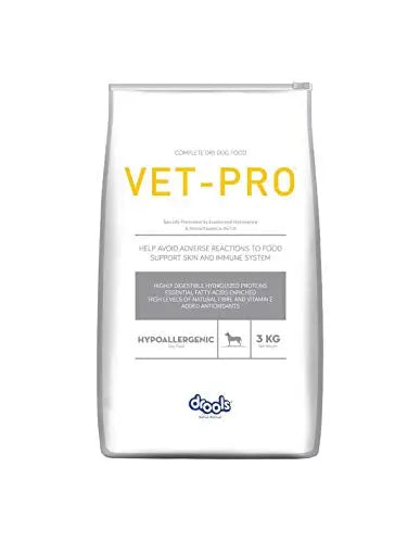 We Love Pets Vet pro Hypoallergenic Dog Food 3kg for Dogs with adverse Reactions to Food we love pets