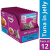 Whiskas Adult Wet Cat Food, Tuna in Jelly  85 g (1.02 kg, 12 Pouches) Amanpetshop-