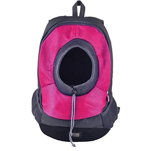 adidog Portable Dog Cat Pet Backpack Carrier Bag for Outdoor Travel (Color May Vary) Foodie Puppies