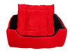 adidog Products Super Soft Dual (Rectangular) Colour Round Dog/Cat Velvet Bed (Small) Amanpetshop-