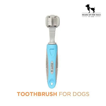 jacky treats Toothbrush For Small Medium Large & Adult Dogs Heads Up For Tails