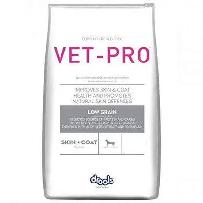 we love pets Vet pro Skin Coat 3 kg Dog Food for Healthy Skin and Coat we love pets